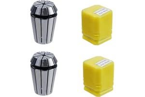 Rannb ER-20 Collet Set 1/8 Dia ER20 Spring Collet Set for Engraving Machine and Lathe Tool -2pcs