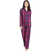 PajamaGram World's Softest Flannel Women's Boyfriend Pajamas