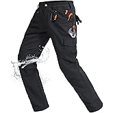 Rapoo Ripstop Water Resistant Cargo Tactical Pants for Men EDC Hiking Work Military Army Pants with 9 Pockets