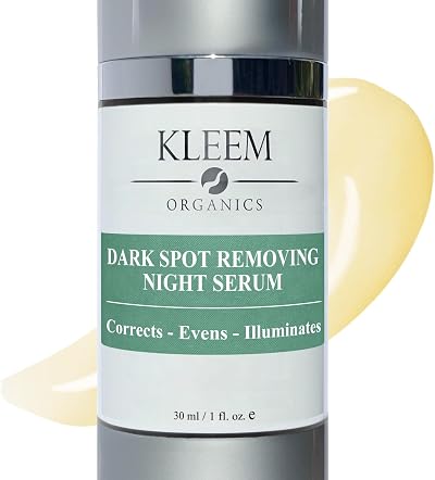 KLEEM Best Dark Spot Remover Serum for Face Hands Neck USA Made