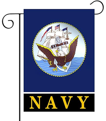 Navy Retired Veteran Flag 3x5 FT US Navy Served With Pride Flag &ndash; Retired Veteran Banner, 100D Polyester, Made In USA Remembrance Day Flags Canada