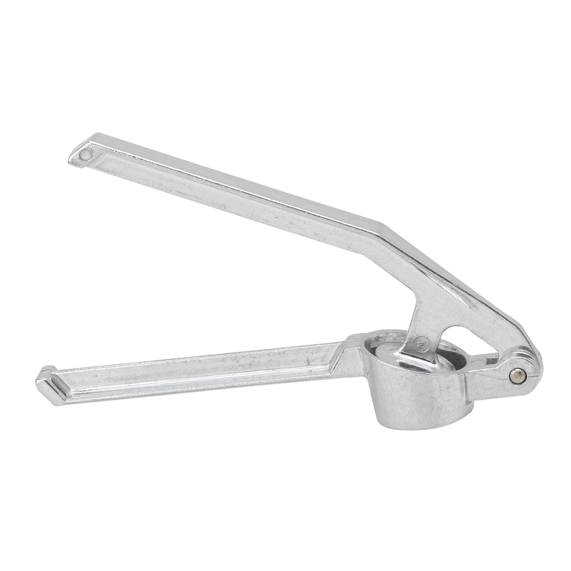 HIC Harold Import Co. 1968 Ghidini's Italian Garlic Press, Stainless Steel, Silver