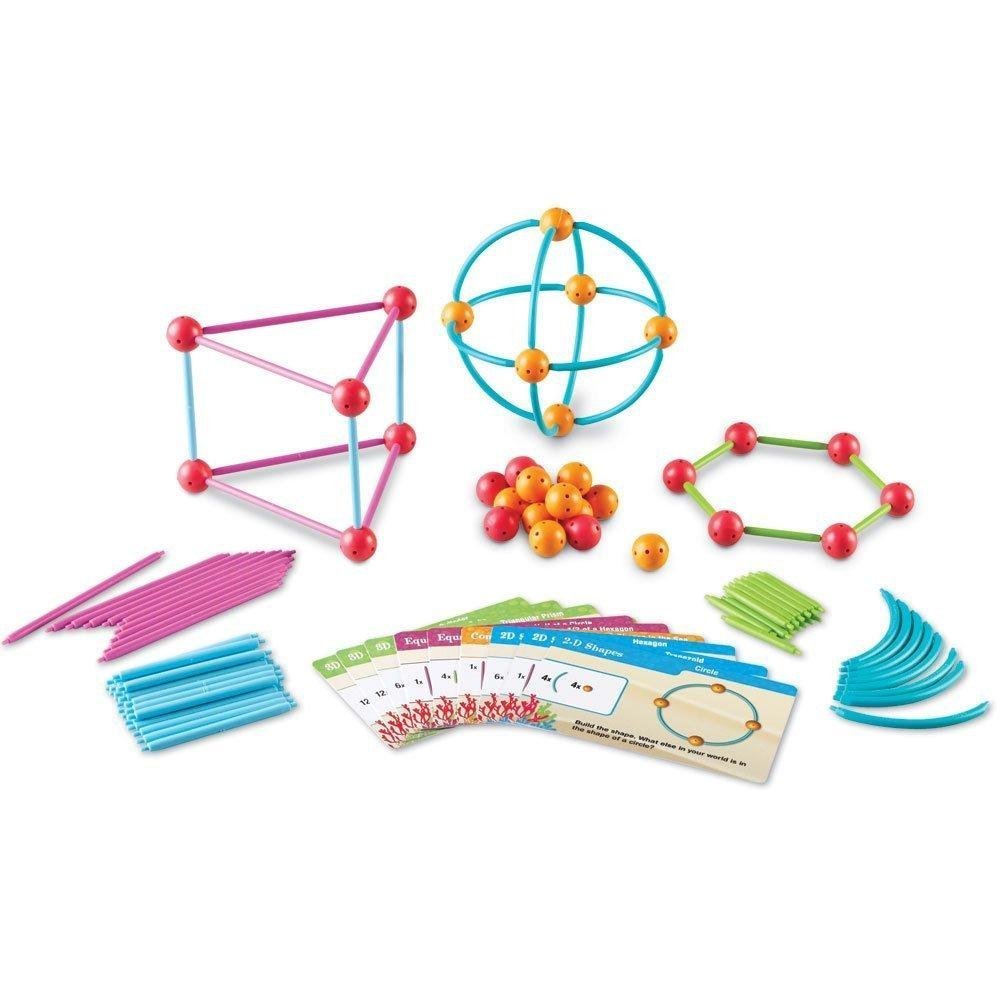 Learning Resources Dive into Shapes! A 'Sea' and Build Geometry Set