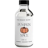 The Magic Scent Pumpkin Spice Aroma Oil - Diffuser Oil Scent - Cold-Air & Ultrasonic Diffuser - Pumpkin Essential Aromatherapy - 8.5 fl oz, 250 mL