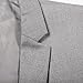 Pishon Men's Blazer Jacket Lightweight Casual Slim Fit One Button Sport Jackets, Grey, Tag Size XXXL=US Size M