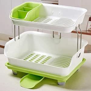 Elegante Y Simple Estante De Cocina En Casa Estante para Platos Estante