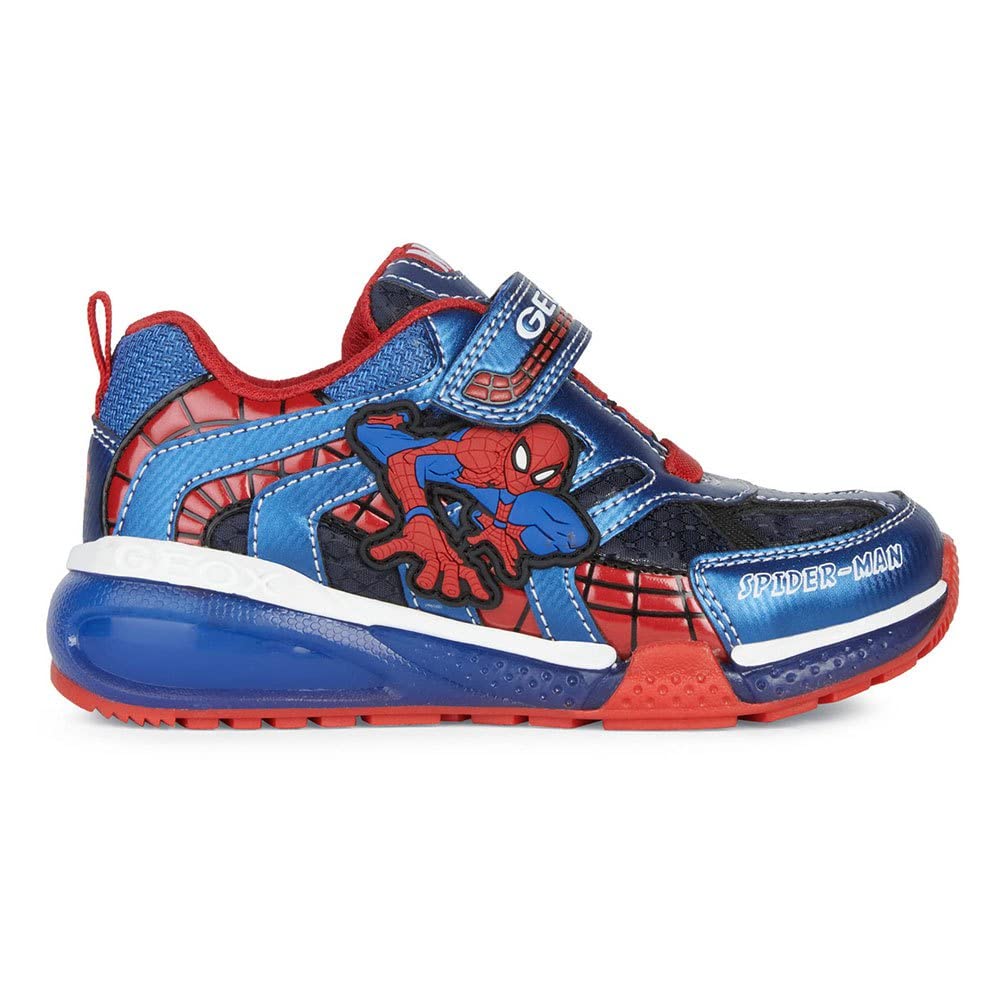 Geox Jungen J Bayonyc Boy B Sneakers, Navy Royal, 38 4