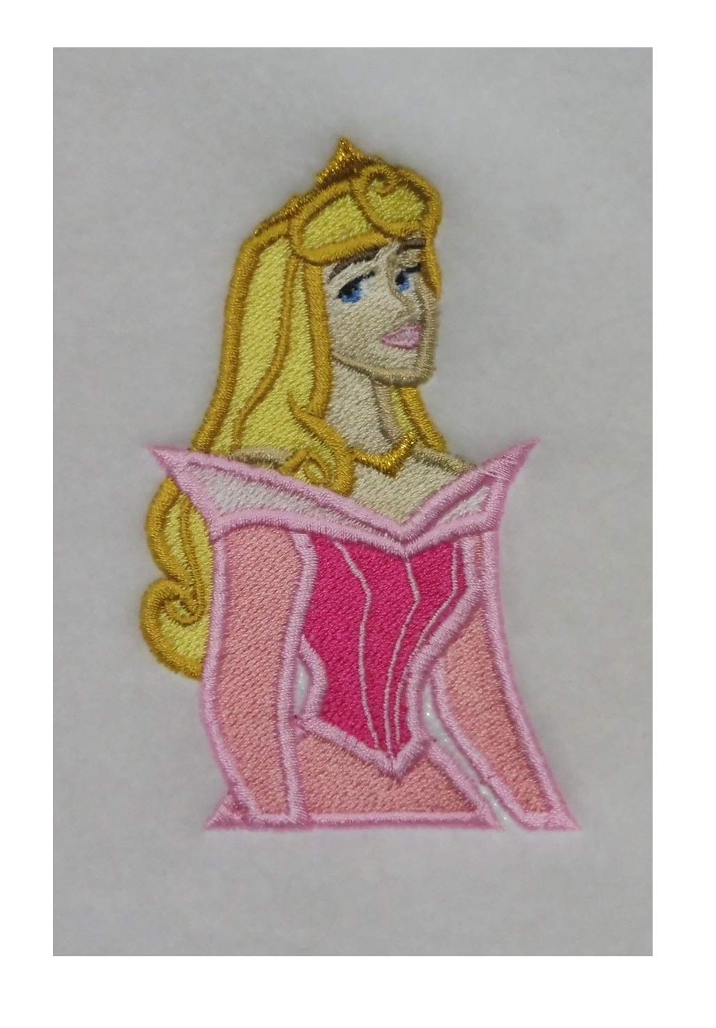 Aurora Sleeping Beauty Design (659) Fleece Baby Blanket Embroidered