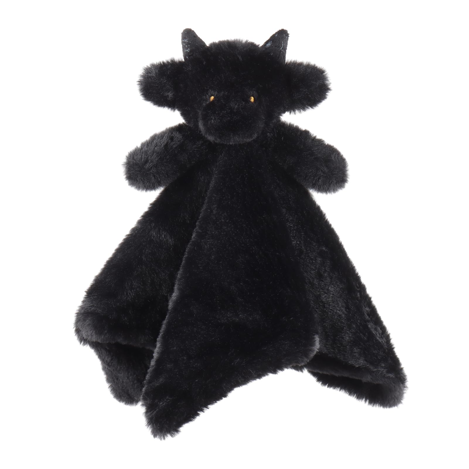 Photo 1 of Apricot Lamb Black Dragon Soft Loveys for Babies, Security Blanket for Baby Boy and Girl, 13.8 Inches for Infant and Toddlers