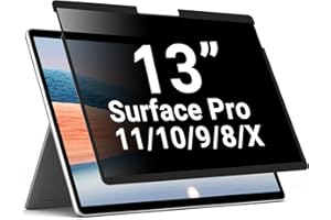 ZOEGAA Surfcae Pro 13 inch Privacy Screen Compatible with Microsoft Surface Pro 11/Pro 10/Pro 9/Pro 8/Pro X, Removable Privac