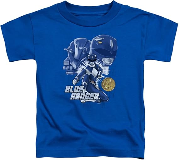 blue power ranger shirt