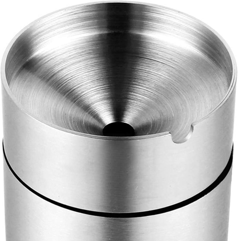 Chingde Outdoor Ashtray, Garden Ashtray Stainless Steel, Flame Retardant, High Temperature Resistant, Detachable - Image 3