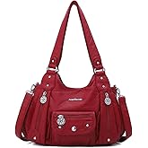 Angel Barcelo Purses for Women Soft PU Leather Shoulder Bag Crossbody Purse and Handbags