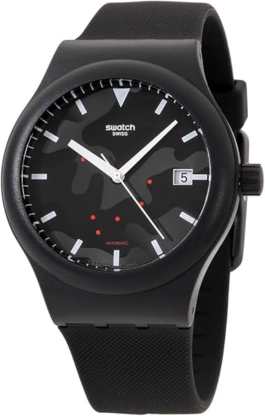 swatch automatic black