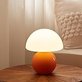 Dawnwake Mushroom Lamp Table Lamp for Bedroom,Desk Bedside Small Lamps for Living Room Night Stands,Mushroom Decor Cute Mini 