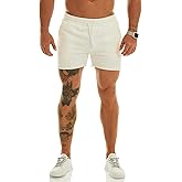 Ouber Men's Workout Squatting Shorts Slim Fit Gym Weightlifting Bodybuilding