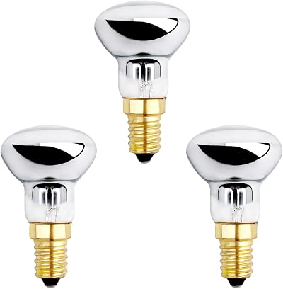 Akynite R39 25W Lava Lamp Bulbs E14 Dimmable 230V 2600K 3 Pack