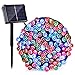 Qedertek 200 LED Christmas Solar/Battery Powered String Lights (Multicolor), 1PACK