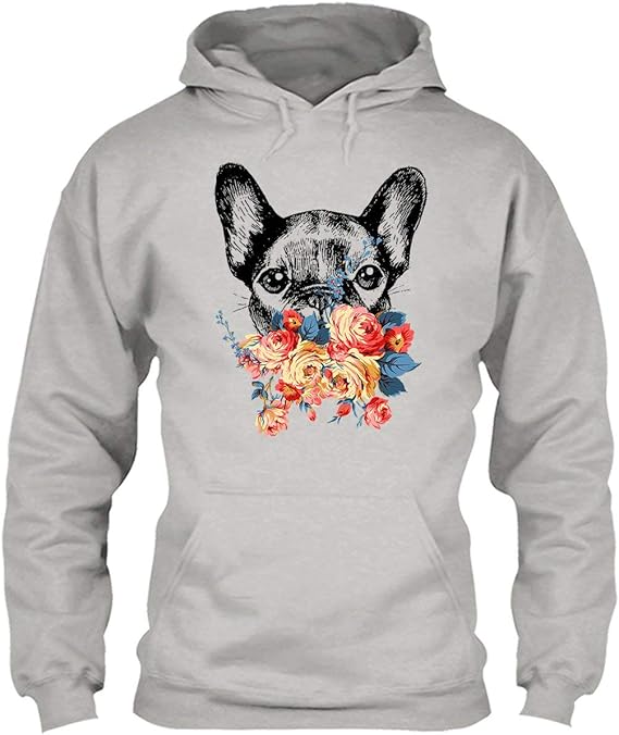 Camiseta, camisa, ropa de Bulldog francés, Sudadera con capucha Ash