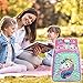 3PCS Rolling Backpack for Girls, 20