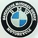 BMW Logo Biker Motorcycles Cars Racing Iron On Embroidered Sew On Patch For T Shirt Polo jacket Bag