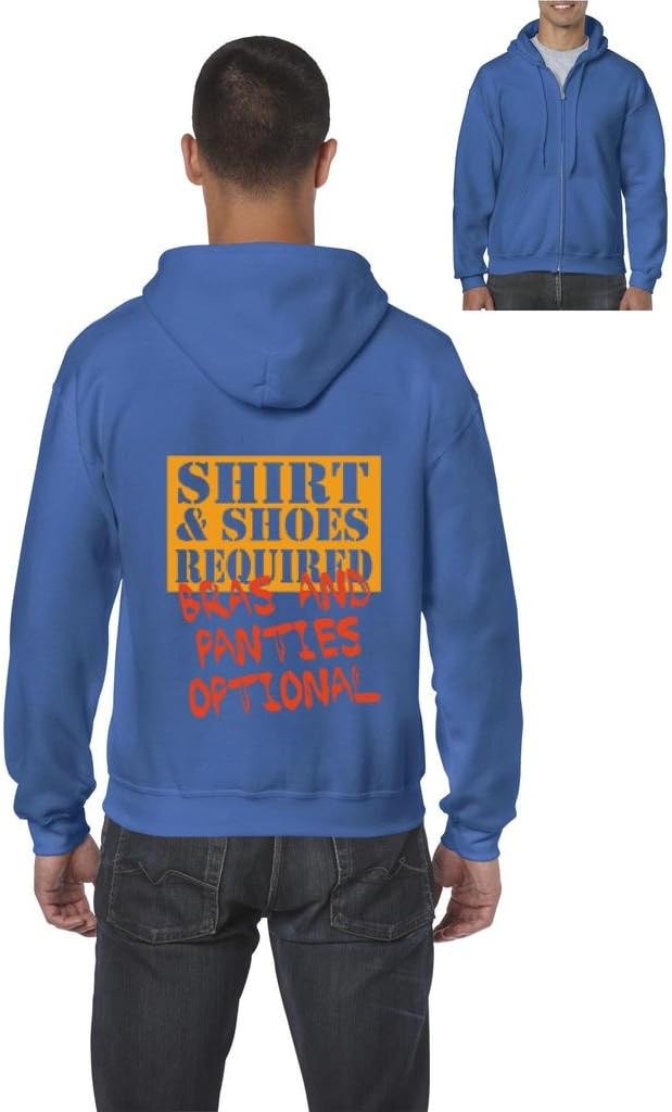 Xekia Required Bras Panties Optional Full-Zip Men Hoodie