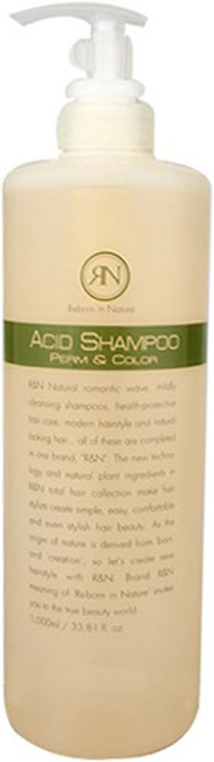 New Iljin Cosmetics Acid Ph Shampoo After Dying, Perming, Straightening 1000ml(33.8oz)