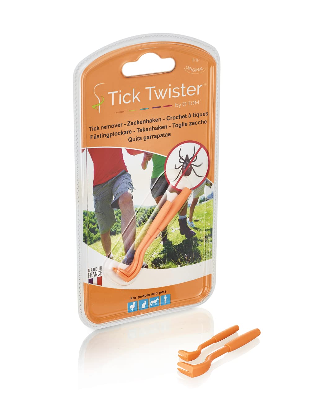 O'Tom Tick Twister Blister Pack Human