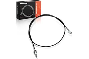 A-Premium 63 inch Speedometer Cable Compatible with Ford F-100, F-150, F-250, F-350, Mustang, Ranger, Bronco II, Country Seda