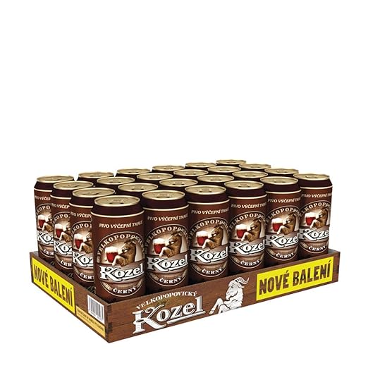 Kozel Cerny Schwarzbier Palette (24 x 0,5 Liter)