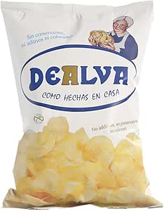 Patatas Fritas Dealva Caja 6 Bolsas de 320 gramos: Amazon.es: Alimentación y bebidas