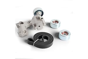 Riyhch 4PCS Drive Belt Tensioner Pulley Kit 38410 for Lexus ES350 2007-2012, for Lexus RX350 2007-2009, for Toyota Avalon 2015-2012, for Toyota Camry 2007-2011, for Toyota Sienna 2007-2010, 3.5L V6