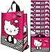 Vandor (8 Pack) Reusable Shopping Bags Bulk, Large Tote Bags For Kids and Adults, Bulk Set Foldable With Handles, For Shopping and Grocery