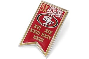 aminco NFL unisex-adult NFL Championship Banner Pin