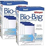Tetra Whisper Assembled Bio-bag Filter Cartridges, Large, 6-Count