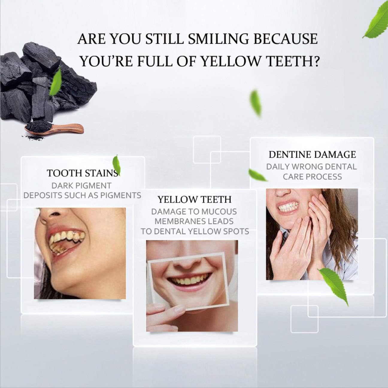 AICHUN BEAUTY Charcoal 3 Day Whitening Toothpaste Collagen Removes Stains Removes Yellow Teeth 100ml - Image 5
