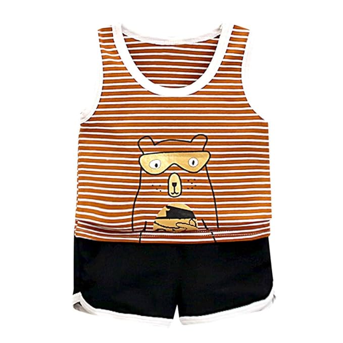 sleeveless shirt for baby boy