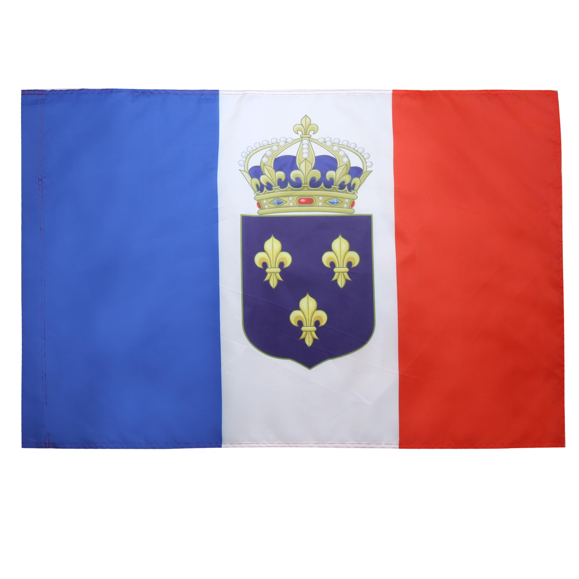 AZ FLAG - French constitutional monarchy Flag - 2x3 Ft - Monarchy of France Banner with Sleeve - 100% Polyester - Fade Resistant - Vivid Colors - 2' x 3' Feet - 90x60 Cm