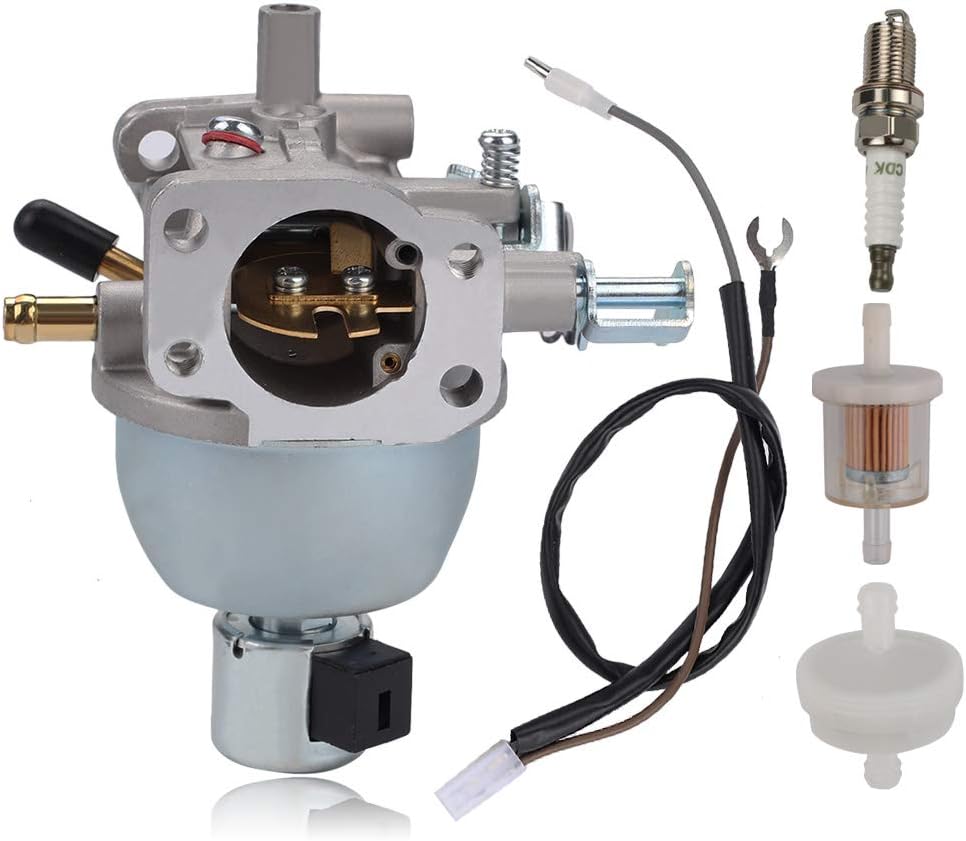 Alibrelo 846109 843324 Carburetor for 356442 356447 35644A 350442 350447 Engines Replace Old 809017 808370 808253 807905 with Fuel Filter Spark Plug
