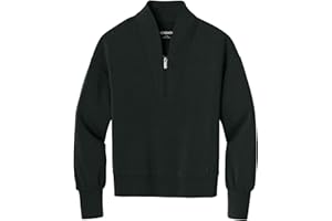 OGIO Women's Transcend Quarter Zip | 1/4 Zip Pullover for Women, Sleek & Stretchy Double Knit Jacket for Work & Casual Wear