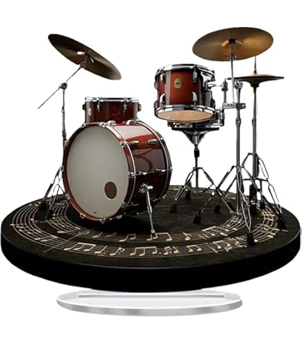 Amazon.com: AXE HEAVEN Joey Jordison Signature Miniature Drum Set
