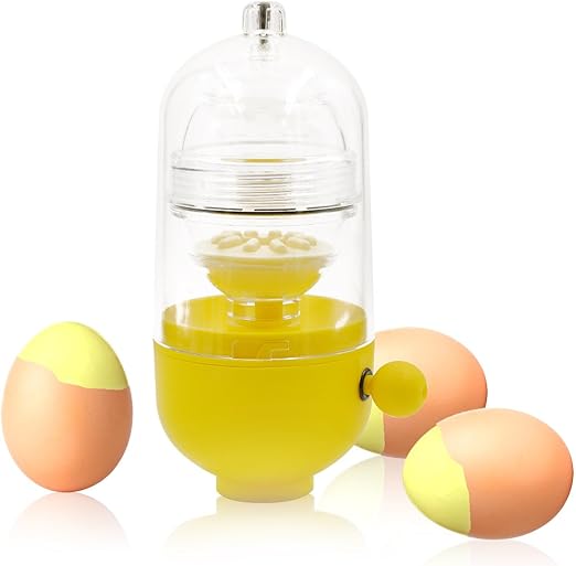 Prokitchen Egg Scrambler Shaker Whisk In Shell Golden Egg Maker