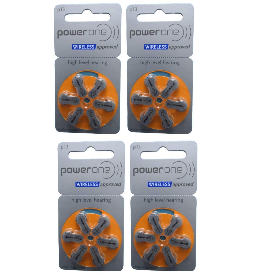 Power One P13 Hearing Aid Battery (6X4 Pack) 24 Nos Amazon.in Health