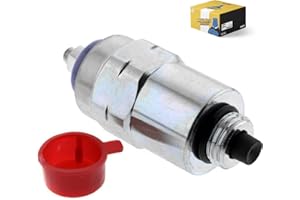 MYMRO 12V Fuel Shutoff Injection Solenoid Valve 7167-620B 9009-049 For DPA DPS CAV LUCAS 7185-900W 9009-049 Ford 3930 4830 5610 7610 8240 New Holland 83981012