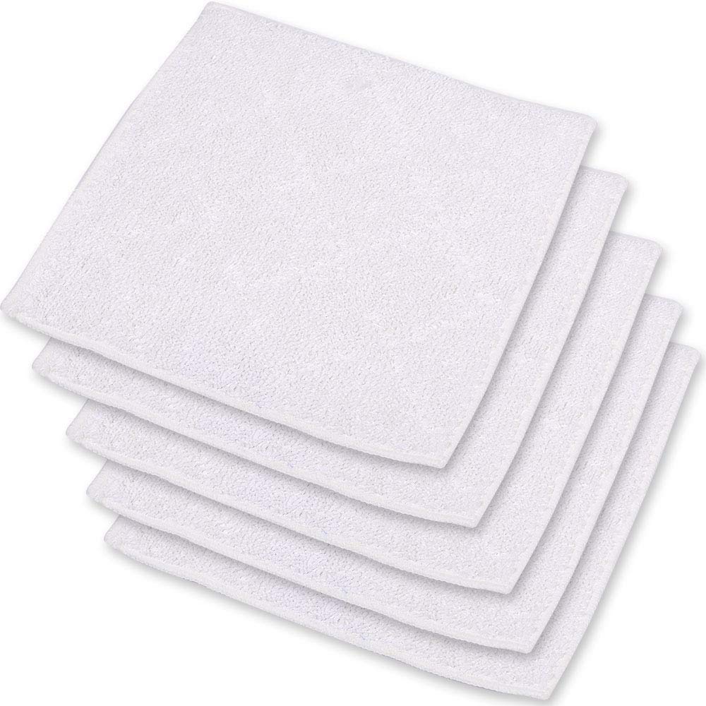KEEPOW Steam Mop Pads Compatible with OApier S8, for Light N Easy S7338 S7339 Steam Mop, Reusable Replacement Pads for Floor Steamers, 5 Pack