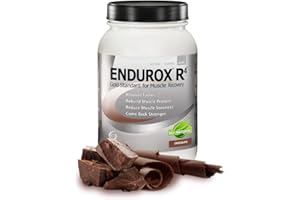 PacificHealth Endurox R4 I Post Workout Recovery Drink Mix with Protein, Carbs, Electrolytes and Antioxidants for Superior Muscle Recovery I Net Wt. 4.56 lb., 28 Serving (Chocolate)