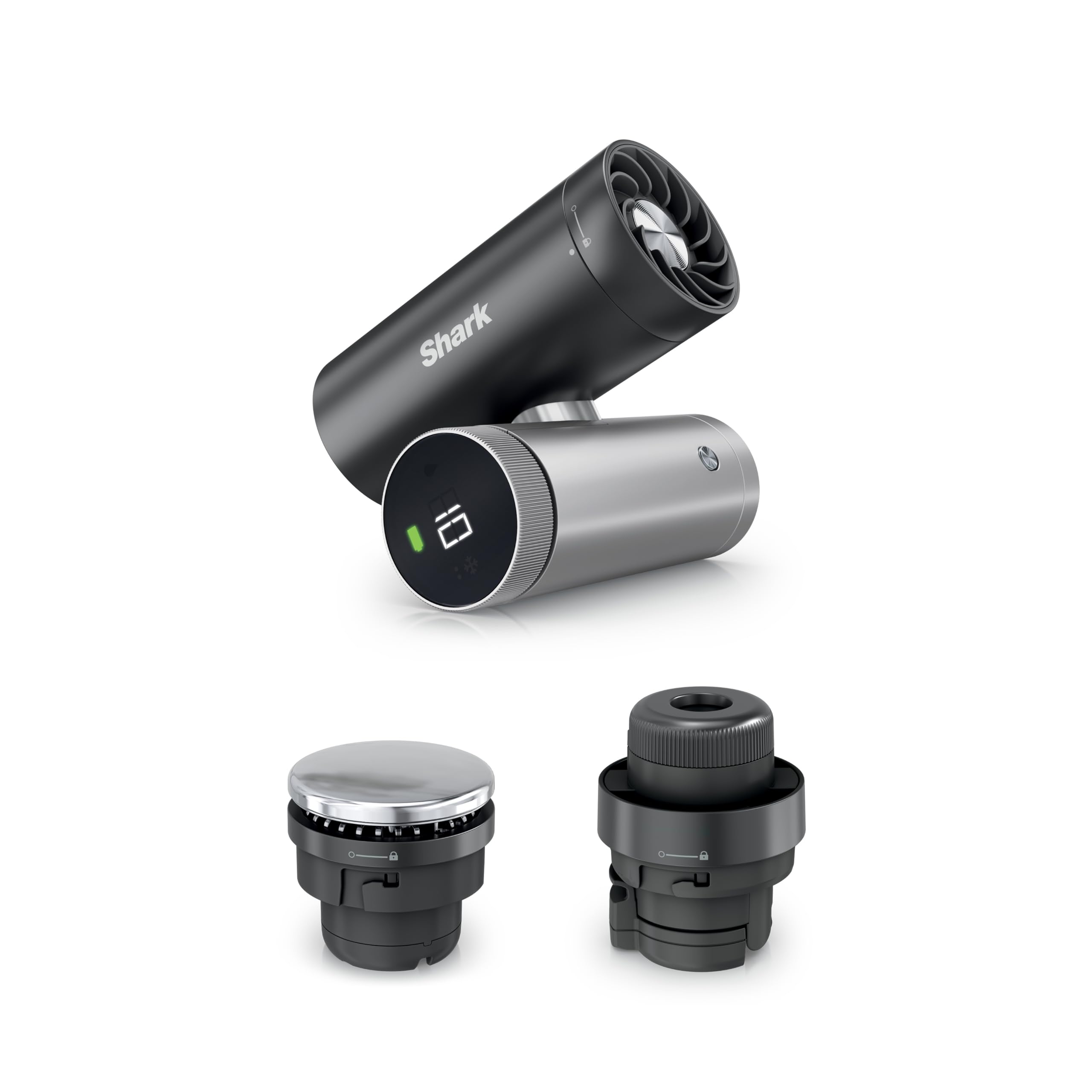 Photo 1 of NEW Shark ChillPill — The Only 3-in-1 Personal Cooling System with InstaChill Cooling Plate, Dry-Touch Mist, and Powerful Fan, Handheld, Wearable, Rechargeable Battery, 10 Speeds, Carbon, FA022