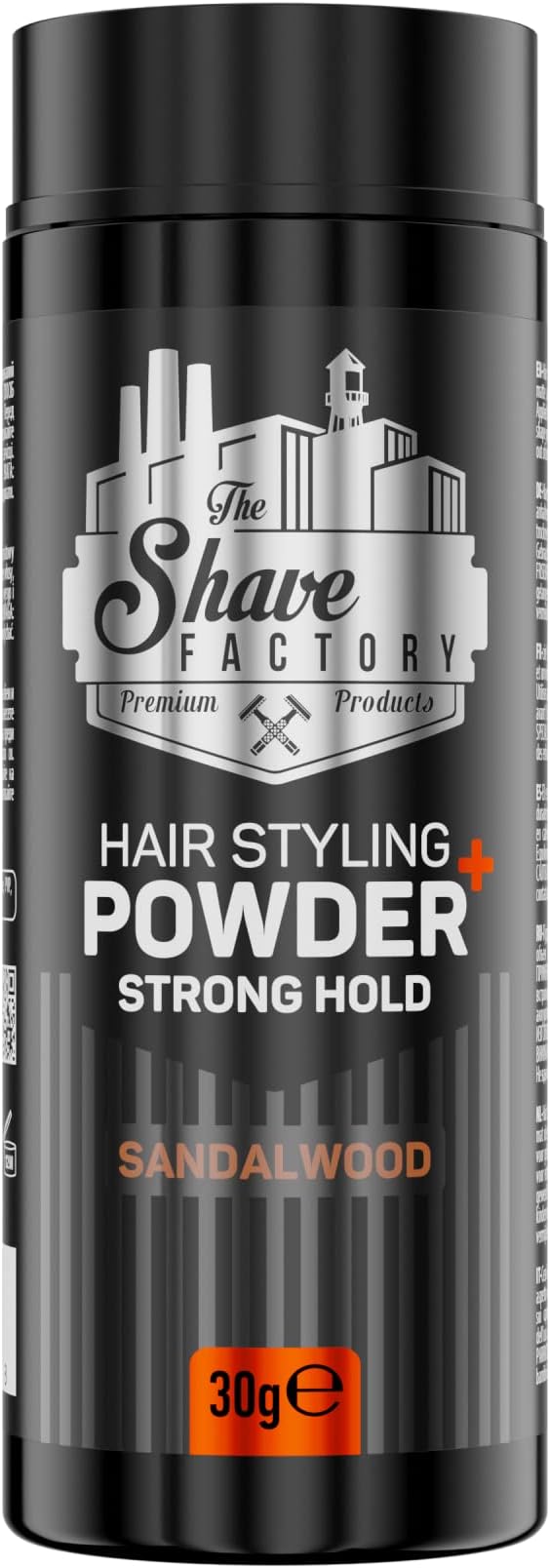 The Shave Factory Hair Styling Powder 30g Mattifying Volumizing Maximum Control
