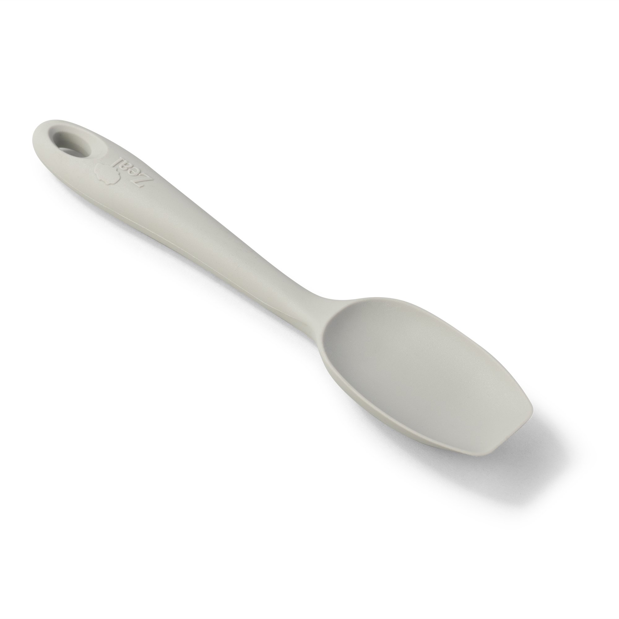 Zeal J221S Scratch Non-Stick Spatula Spoon Small (7”/20cm), Silicone, French Grey, 7-Inch
