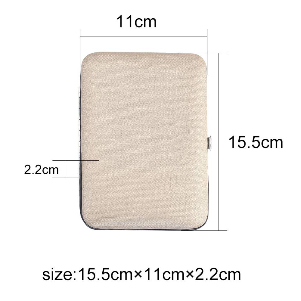 15 Pcs Nail Clippers, Rainbow Color Toenail Clippers Manicure Set Pedicure Tools Nail Clippers for Women Stainless Steel Nail Clippers Nail Clipper Set Provide Hands Foot and Face Care for Men Women : Beauty